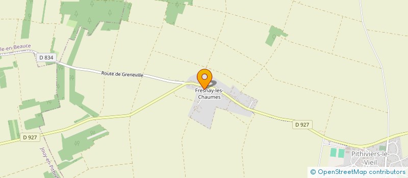 localisation de l'entreprise MADAME CHARLENE BOUSSARIE à PITHIVIERS-LE-VIEIL