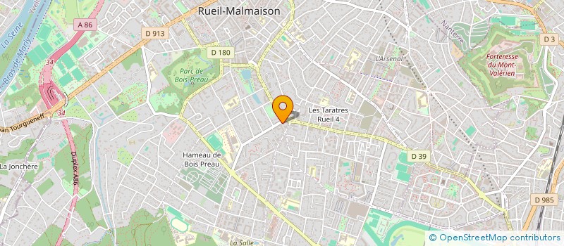 localisation de l'entreprise MADAME CHARLENE BRUN à RUEIL-MALMAISON