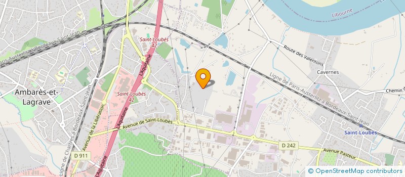 localisation de l'entreprise MADAME CHARLENE CANCY  SAINT-LOUBES