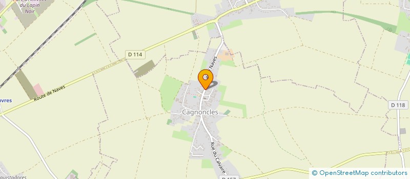 localisation de l'entreprise MADAME CHARLENE CAPRON  CAGNONCLES