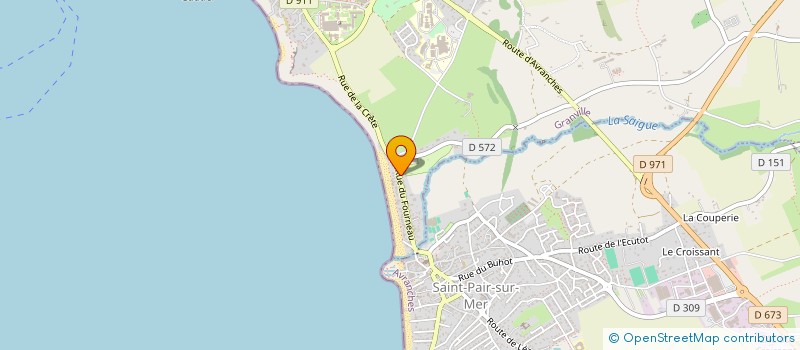 localisation de l'entreprise MADAME CHARLENE CARNET  GRANVILLE