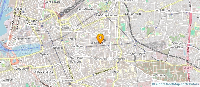 localisation de l'entreprise MADAME CHARLENE CASTELLANI à MARSEILLE