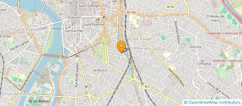 localisation de l'entreprise MADAME CHARLENE CHALLIER à TOULOUSE