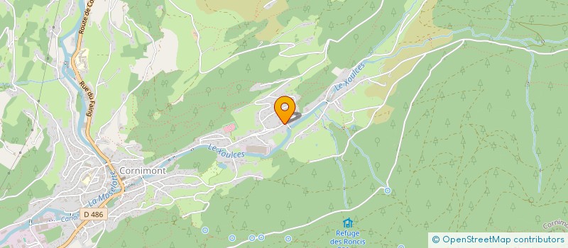 localisation de l'entreprise MADAME CHARLENE CHANAL  CORNIMONT