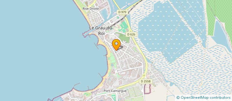 localisation de l'entreprise MADAME CHARLENE CHARTOIRE  LE GRAU-DU-ROI