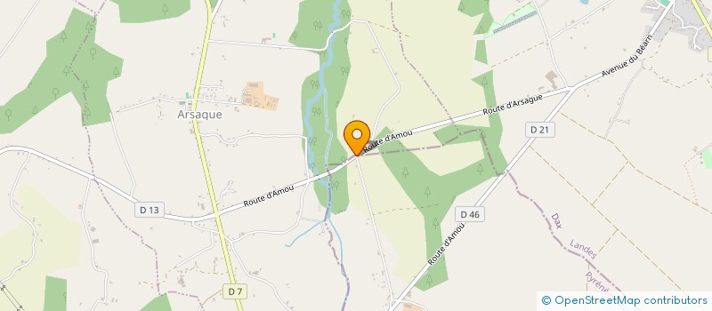 localisation de l'entreprise MADAME CHARLENE CHARTRAIN  ARSAGUE