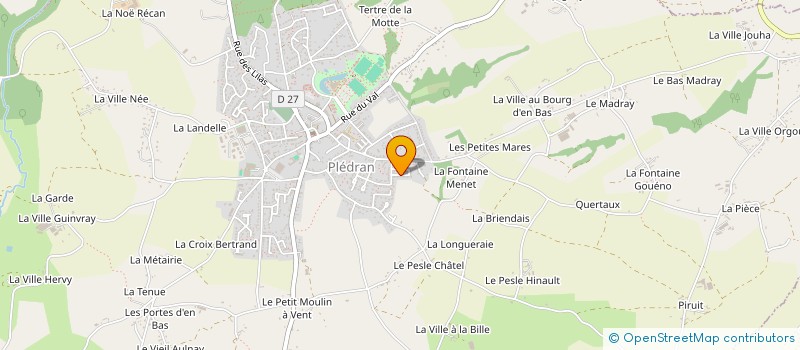 localisation de l'entreprise MADAME CHARLENE CHENU  QUESSOY