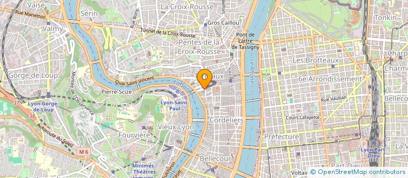 localisation de l'entreprise MADAME CHARLENE CHOLLEY à LYON