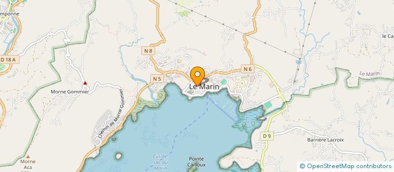 localisation de l'entreprise MADAME CHARLENE CLAIRVOYANT  LE MARIN