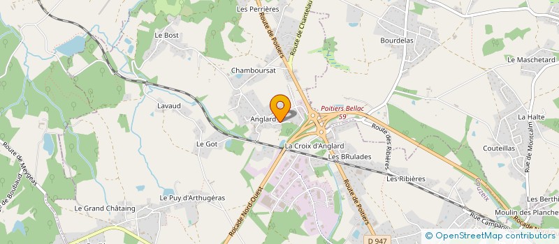 localisation de l'entreprise MADAME CHARLENE COIGNOUX à COUZEIX