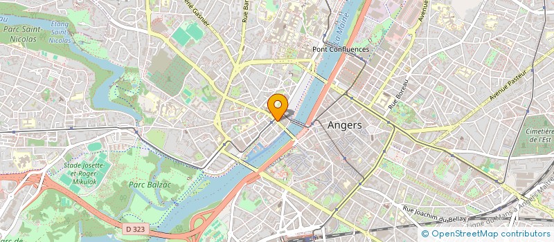 localisation de l'entreprise MADAME CHARLENE CORMIER à ANGERS