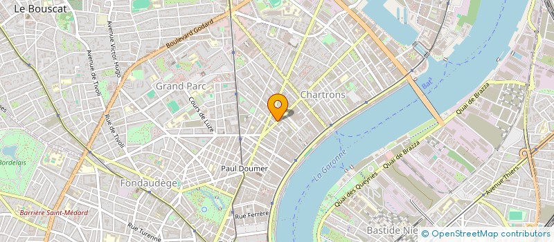localisation de l'entreprise MADAME CHARLENE DALBERA à BORDEAUX