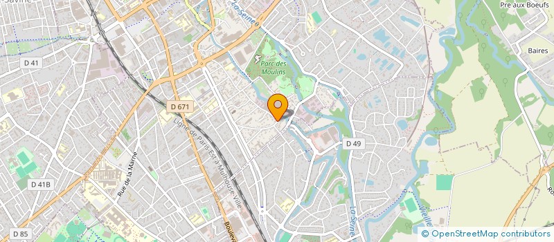 localisation de l'entreprise MADAME CHARLENE DANIEL  TROYES