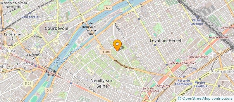 localisation de l'entreprise MADAME CHARLENE DARMON à NEUILLY-SUR-SEINE