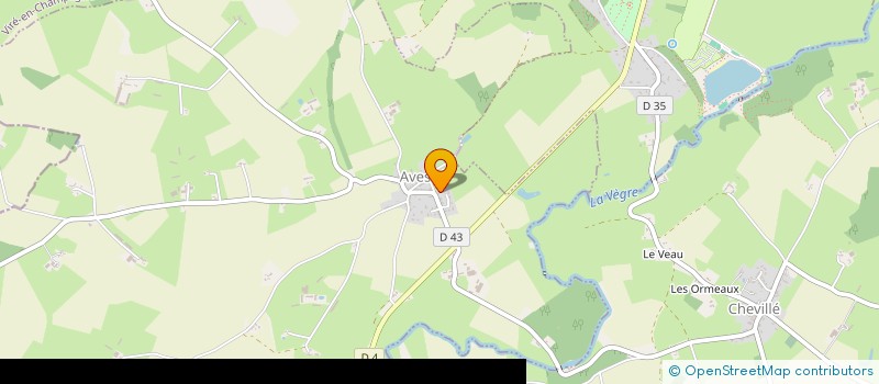 localisation de l'entreprise MADAME CHARLENE DARNEY  AVESSE