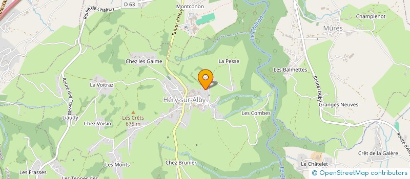 localisation de l'entreprise MADAME CHARLENE DAUDEL  SAINT-FELIX