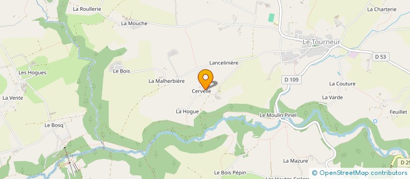localisation de l'entreprise MADAME CHARLENE DAVID à SOULEUVRE EN BOCAGE