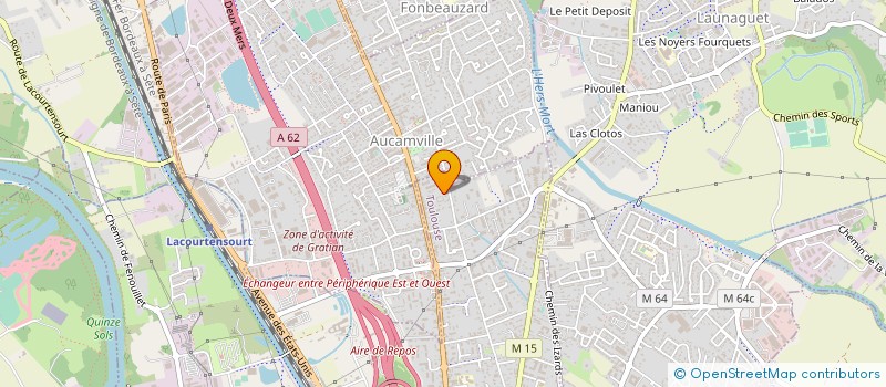 localisation de l'entreprise MADAME CHARLENE DELAIRE à TOULOUSE