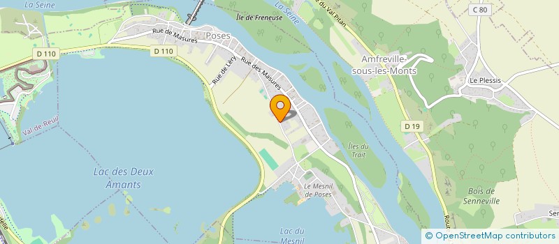 localisation de l'entreprise MADAME CHARLENE DELCOURT  POSES