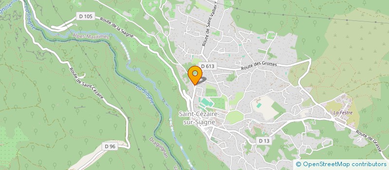 localisation de l'entreprise MADAME CHARLENE DELGADO à SAINT-CEZAIRE-SUR-SIAGNE