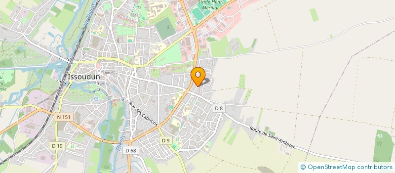 localisation de l'entreprise MADAME CHARLENE DENIS à VILLEDIEU-SUR-INDRE