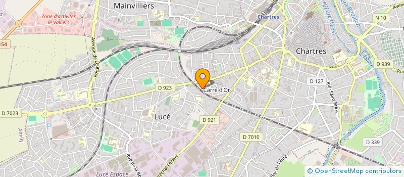 localisation de l'entreprise MADAME CHARLENE DEROPSY à LUCE