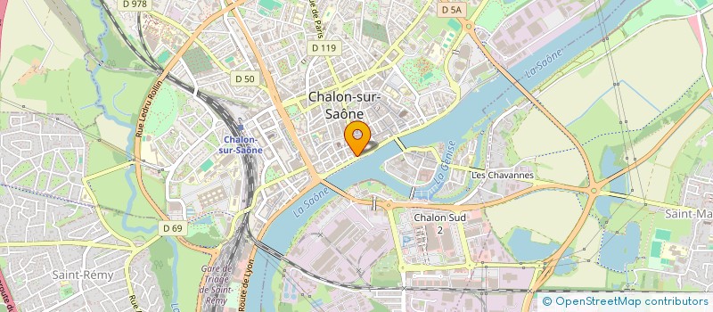 localisation de l'entreprise MADAME CHARLENE DETOUILLON à CHALON-SUR-SAONE