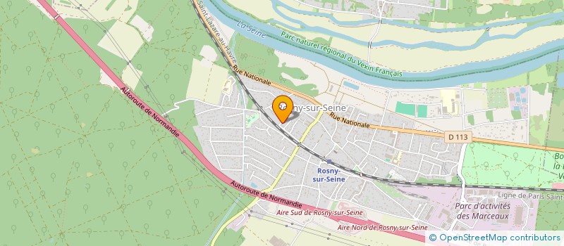 localisation de l'entreprise MADAME CHARLENE DIOLOT  ROSNY-SUR-SEINE