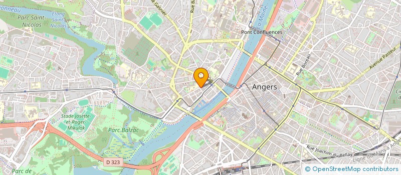 localisation de l'entreprise MADAME CHARLENE DUBUS  ANGERS