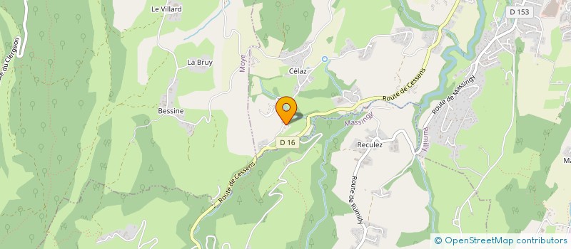 localisation de l'entreprise MADAME CHARLENE DUCRUET  RUMILLY