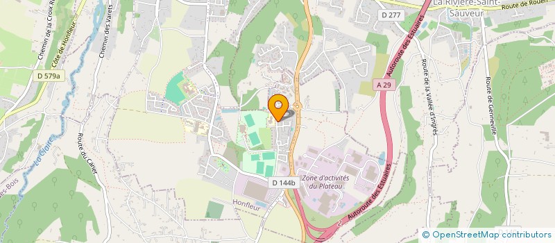 localisation de l'entreprise MADAME CHARLENE DUPONT  HONFLEUR