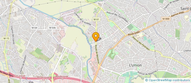 localisation de l'entreprise MADAME CHARLENE EHRET à L'UNION