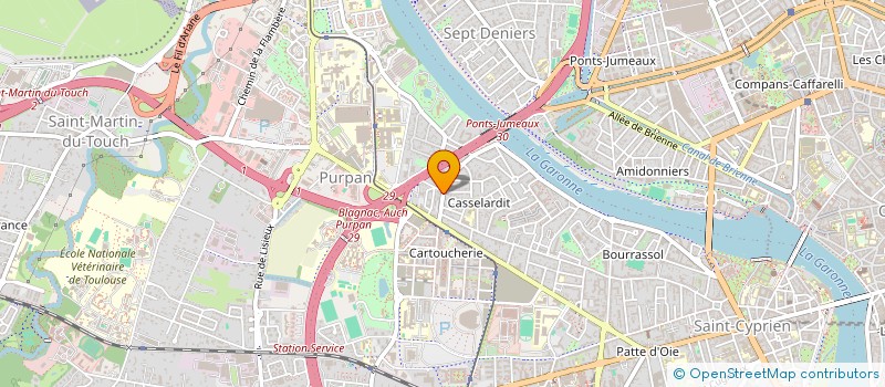 localisation de l'entreprise MADAME CHARLENE ESCARIOT à TOULOUSE