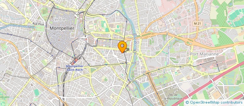 localisation de l'entreprise MADAME CHARLENE ETIENNE à MONTPELLIER