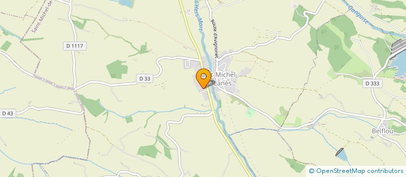 localisation de l'entreprise MADAME CHARLENE FABRE  SAINT-MICHEL-DE-LANES