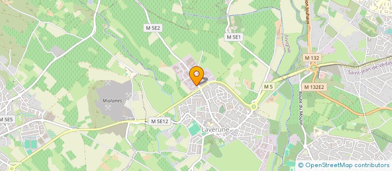 localisation de l'entreprise MADAME CHARLENE FAGNOT à LAVERUNE