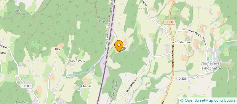 localisation de l'entreprise MADAME CHARLENE FANGET  MONTOISON