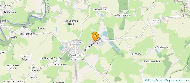 localisation de l'entreprise MADAME CHARLENE FOLEGNANI  FRESNAY-SUR-SARTHE