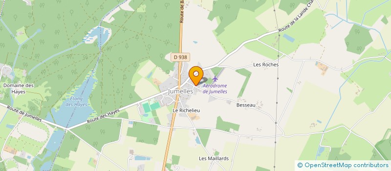 localisation de l'entreprise MADAME CHARLENE FREMONT  LONGUE-JUMELLES