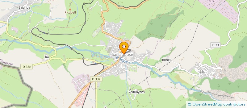 localisation de l'entreprise MADAME CHARLENE FRENZ  SAILLAGOUSE