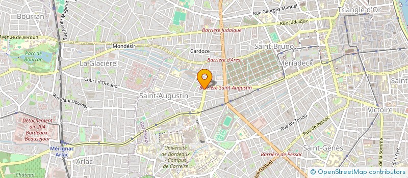 localisation de l'entreprise MADAME CHARLENE GARCIA à BORDEAUX