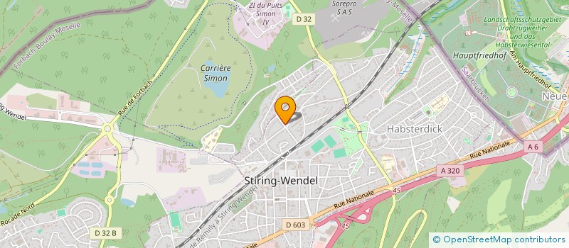 localisation de l'entreprise MADAME CHARLENE GIGLIA  STIRING-WENDEL