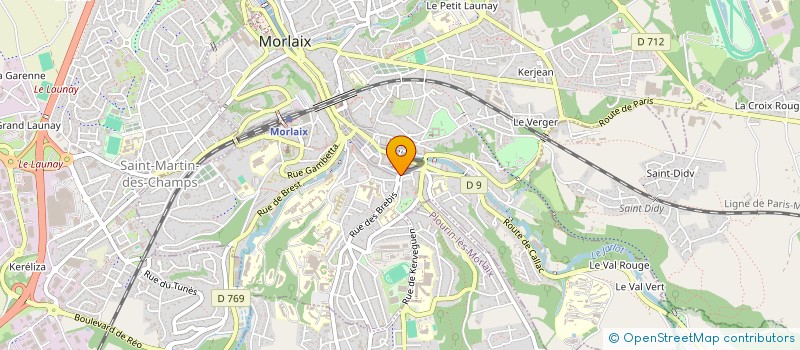 localisation de l'entreprise MADAME CHARLENE GOASDOUE  GARLAN