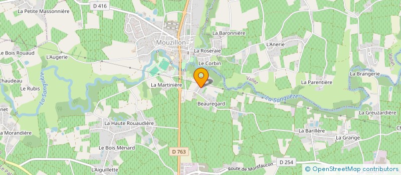 localisation de l'entreprise MADAME CHARLENE GOISNARD  MOUZILLON