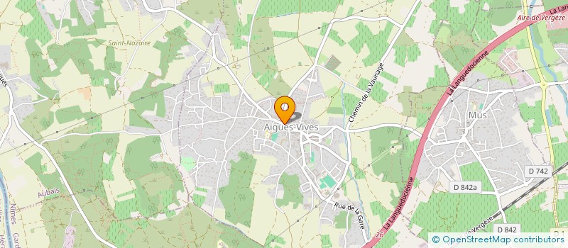 localisation de l'entreprise MADAME CHARLENE GONON à AIGUES-VIVES