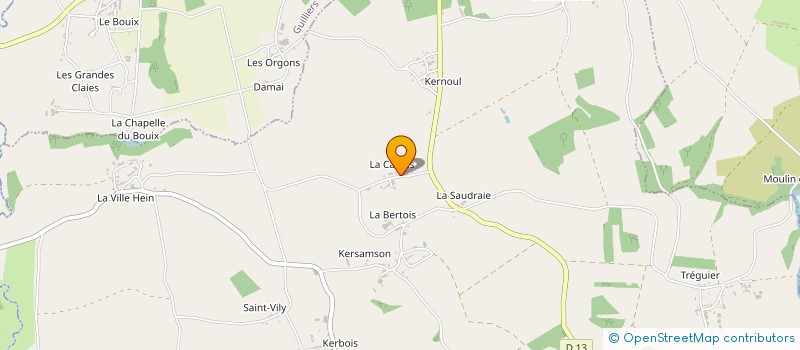 localisation de l'entreprise MADAME CHARLENE GOUGAUD  MONTERTELOT