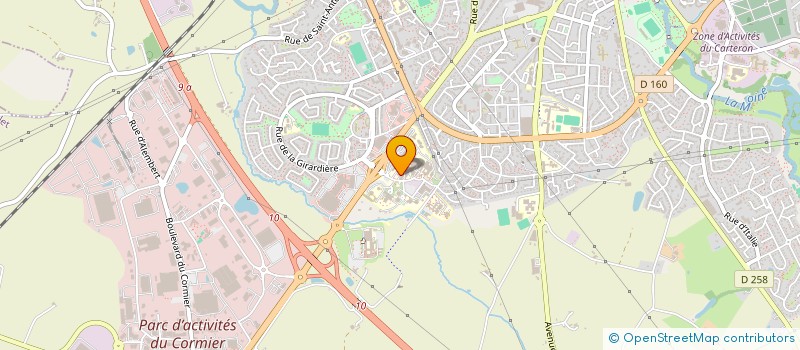 localisation de l'entreprise MADAME CHARLENE GOUPIL à CHOLET