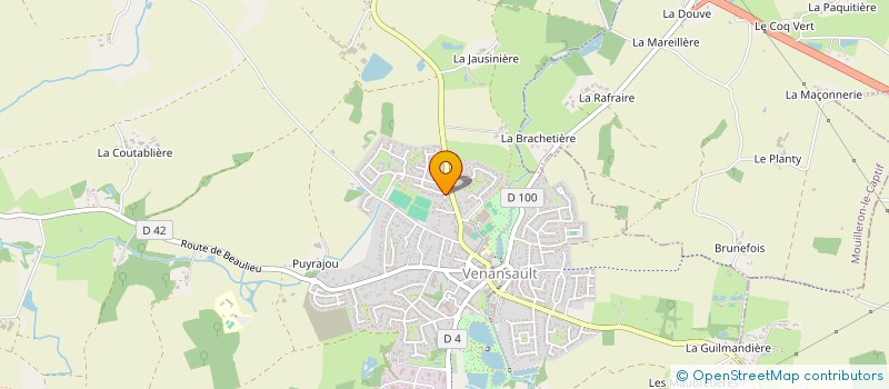 localisation de l'entreprise MADAME CHARLENE GRAIZEAU  VENANSAULT