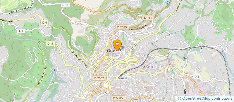 localisation de l'entreprise MADAME CHARLENE GREGO à GRASSE