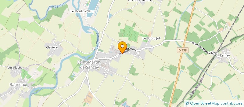 localisation de l'entreprise MADAME CHARLENE GUILLON  SAINT-MARTIN-DE-SANZAY